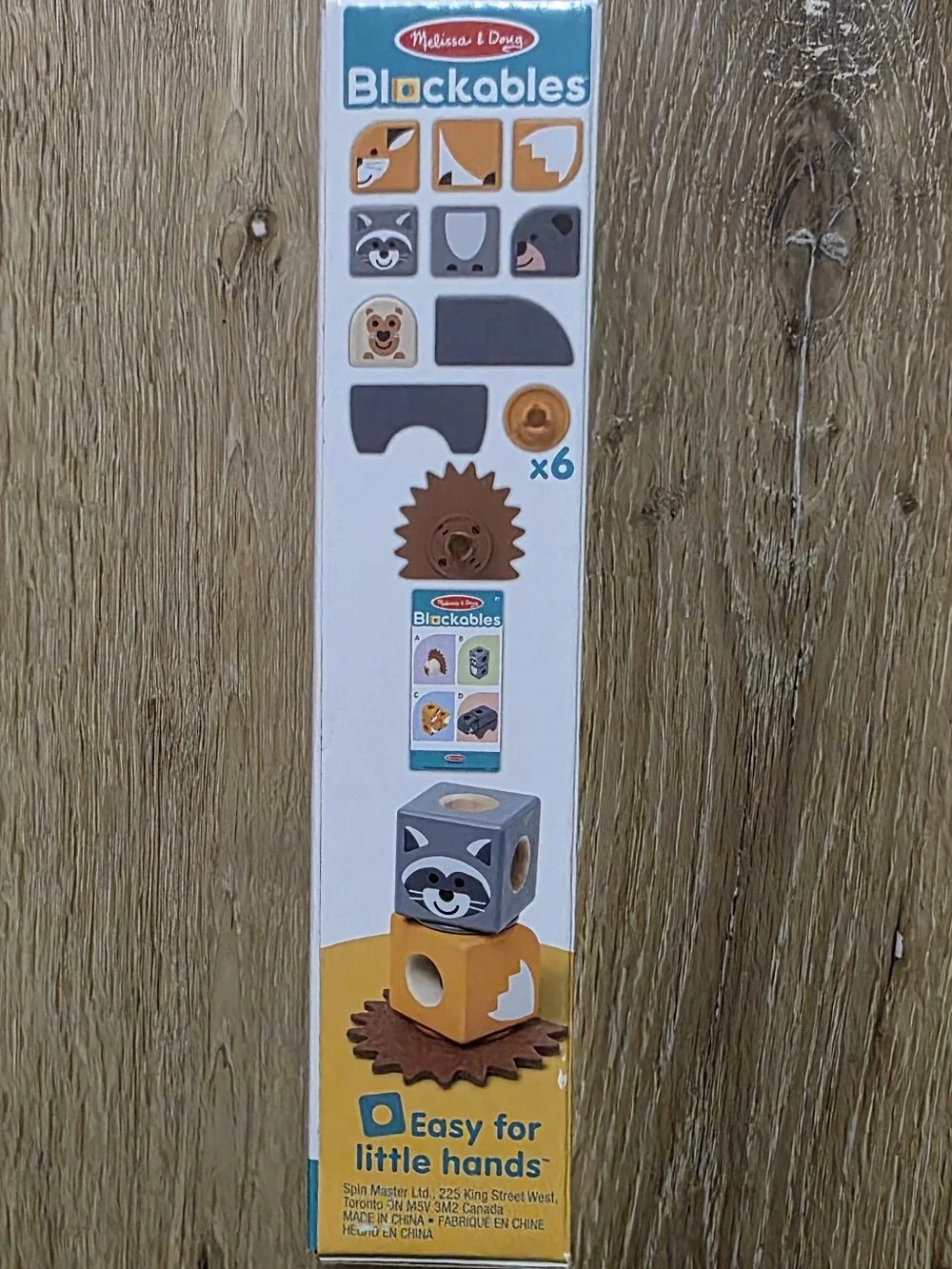 Melissa & Doug Blockables™ Woodland Friends Snap And Play